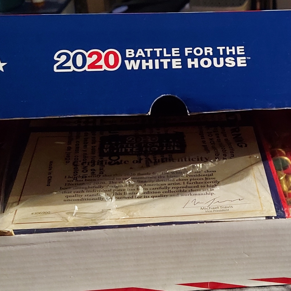2020 Battle for the White House Board Game